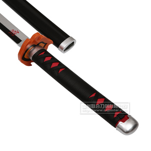 <span class=keywords><strong>Espada</strong></span> <span class=keywords><strong>de</strong></span> madera <span class=keywords><strong>de</strong></span> bambú, demonio asesino, <span class=keywords><strong>Tanjiro</strong></span>, kamado, negro - Product Image 4