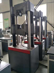 WAW-1000B 1000KN hydraulische Universal prüfmaschine Verwendung Stahls tange/Stahlrohr-Zug prüfmaschine - Product Image 4