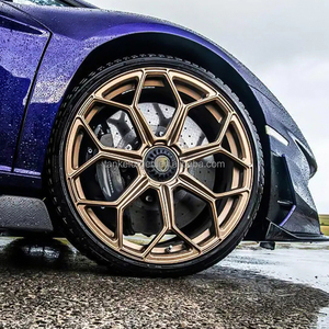 Roues de voiture de tourisme Jantes forgées 22 pouces 5x130 5x120 5x112 Jantes en alliage or pour <span class=keywords><strong>Lamborghini</strong></span> Huracan Urus Revuelto <span class=keywords><strong>Vision</strong></span> GT - Product Image 5