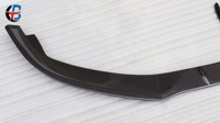 ED1 Lame avant en carbone véritable noir pour Mercedes-Benz W205 C63 Berline C63s Coupé