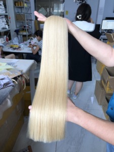 批发未加工的微型ipip角质层对齐的原始欧洲原始头发编织微链接人发延伸 - Product Image 4