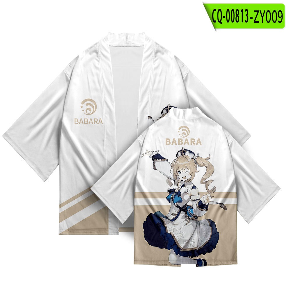 11.Kimono Women Men Shirt Costume