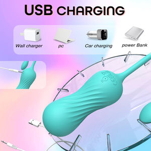 Telur Getar Twist Egg Desain Sederhana Produk Dewasa Wanita Produk Masturbasi Erotis Dapat Diisi Ulang Getaran Kuat Kelas Atas - Product Image 4