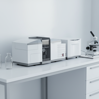 Spectrophotomètre d'absorption atomique automatique série TPAA-3600, flamme et four à graphite AAS