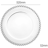 Perles dot ins rétro petit déjeuner assiette fruits dessert gâteau assiette cuisine verrerie vaisselle verre salade plat