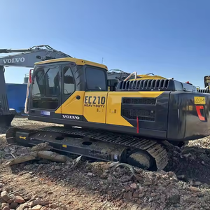 Excavatrice de construction VOLVO EC210 d'occasion 21 tonnes 210 en bon état Excavatrice sur chenilles VOLVO EC210 d'occasion à vendre - Product Image 5