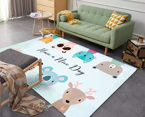 Machine bon marché <span class=keywords><strong>Fait</strong></span> Sur Commande Non Tissé Plaine Décor À La <span class=keywords><strong>Maison</strong></span> <span class=keywords><strong>3D</strong></span> Tapis Imprimé Numérique pour Salon - Product Image 6