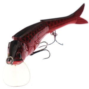 3 Play <span class=keywords><strong>Hunter</strong></span> 150mm 28G Appât dur en plastique articulé Obese Joint <span class=keywords><strong>Hunter</strong></span> Multi-jointed Fishing Lure Jerk Bait Swimbait - Product Image 6