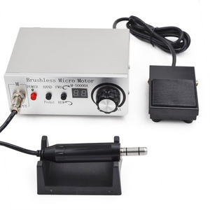 Motor micro sin escobillas Vimel M-50000A para odontología con pantalla digital y pedal para pulir y tallar - Product Image 5