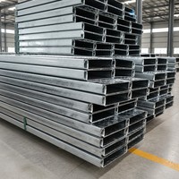 Plancher galvanisé pour bâtiment écologique, faible teneur en carbone, composant de structure en acier prêt pour un zéro émissions de carbone net