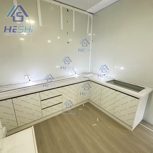 Casa Contenedor Prefabricada HESHI, Diseño Minimalista Rectangular, Uso de Oficina, Edificio Portátil - Product Image 4