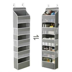 Nouveau sac de rangement mural suspendu pour porte, en non-tissé, cinq couches, grande capacité, pour chambre à coucher, 2024 - Product Image 1