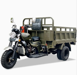 Xe ba bánh máy Trung Quốc, xe ba bánh chở hàng, xe máy 5 bánh có bình dầu và lốp 5.00-12 - Product Image 1