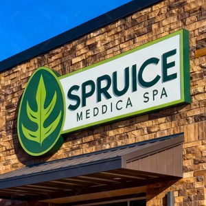 Letrero LED de Cruz Verde para Farmacia, Letrero LED para Exteriores, Letrero para Fachada de Tienda, Letrero para Edificio - Product Image 4