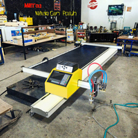Tragbare CNC-Plasma-Metallblechschneidemaschine 1500x3000 Modell Hefei Jiaqiang 300W Nennleistung Hohe 220V Spannung