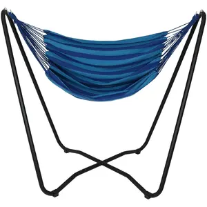 Sunset Double Cotton Fabric Hammock with Carry Bag without Stand