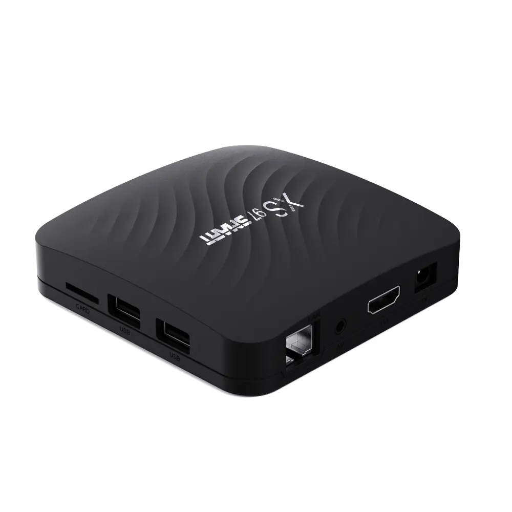 Hàng Tồn Kho bán buôn Xs97 thông minh eMMC 32GB IPTV STB 4GB DDR3 TV Dongle Amlogic s905y4 kép Wi-Fi 4K Android TV Box