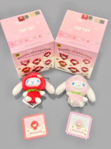 Caja de 4 unidades al por mayor de <span class=keywords><strong>Anime</strong></span> TOP TOY, Serie Fresa Dulce de Personajes Sanrio, Caja Sorpresa de Peluches Coleccionables para Regalo - Product Image 5
