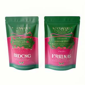 Pochette debout imprimée personnalisée sac d'engrais en plastique agricole thermoscellé logo personnalisé comportant des matériaux recyclés pour - Product Image 5