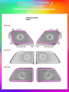 Autowellus para Clase V W447 2016+ Iluminación Ambiental Dinámica de Persecución, Lámpara de Ambiente de Repuesto con Molde Original 12V 10W - Product Image 6