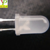 Diode LED de couleur blanche haute luminosité 5mm 1.5v 3.0-3.4V 6000-6500k 1000 pièces dans un sac
