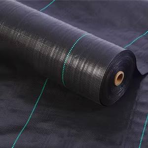 कृषि खरपतवार नियंत्रण चटाई ब्लैक पीपी बुना हुआ सिल्ट बाड़ - Product Image 3