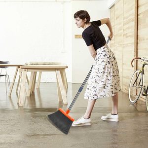 Juego de escoba y recogedor plegables, kit de barrido doméstico con cerdas suaves, herramienta eficiente para limpiar pelo, polvo y basura - Product Image 5