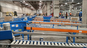 Heavy-Duty ngành công nghiệp Powered Pallet xử lý Con lăn băng tải hệ thống, Pallet chuỗi ổ đĩa Con lăn sống băng tải - Product Image 6