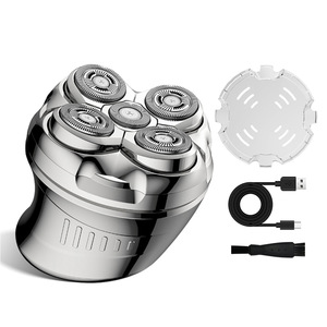 OEM <b>Head</b> Shaver for Bald Men IPX7 6D Electric Bald <b>Head</b> <b>Razor</b> & Shaver Waterproof Rotary Magnetic Trimmer Face Shaver - Product Image 4
