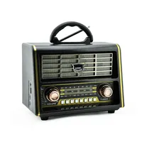 Groothandel Karaoke Speler Draagbare Zwarte Vintage Usb/Tf Music Player Home Radio