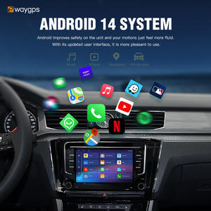 Ewaygps Lecteur audio de voiture universel Android 14 7 pouces avec amplificateur numérique DSP certifié DTS pour VW Volkswagen - Product Image 4