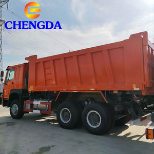 Bon marché Sinotruck 12.00R22.5 6X4 10 roues poids de chargement 30 tonnes bonne boîte de chargement 2 HC16 essieu cabine d'<span class=keywords><strong>occasion</strong></span> <span class=keywords><strong>camion</strong></span> à benne basculante HOWO - Product Image 4