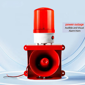 Alarme antivol 220V, lampe d'avertissement sonore et lumineuse LED, effet stroboscopique, indicateur d'incendie rouge/jaune/vert, durée de vie de 50000 heures, en plastique - Product Image 1