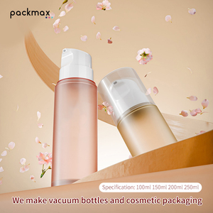 PP Airless <b>Pump</b> Lotion <b>Bottles</b> 100/150/200/250ml – Refillable Body Lotion <b>Dispensers</b> - Product Image 1