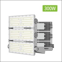 Aixuan Lumière de tunnel haute puissance Ip65 Module extérieur 100W 200W 300W 400W 500W 600W Projecteur de tunnel modulaire à LED