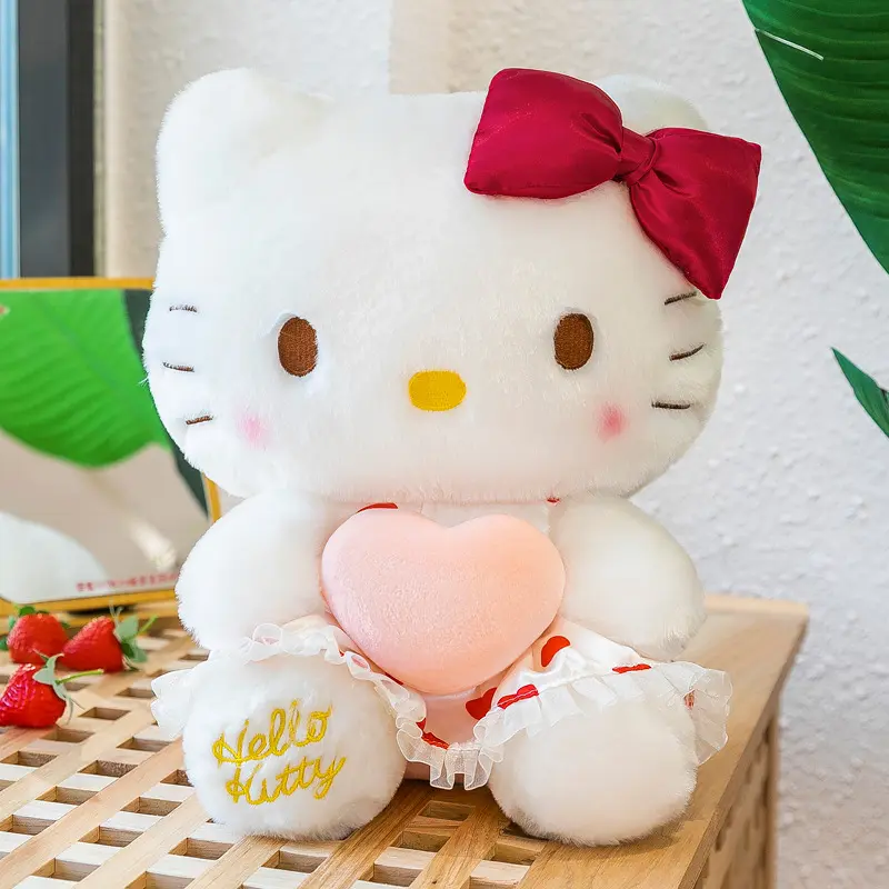 Las más populares y famosas muñecas de gatito de dibujos animados, superventas, figura de Anime, personaje de dibujos animados, juguetes de peluche para niñas