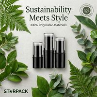 Contenant en plastique en bâtonnet torsadable multi-usages, rechargeable, couleur Pantone, écologique, en PP 7g, pour déodorant, blush et fond de teint, vente en gros