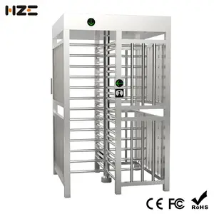 Fingerprint Access Control Rotating Gate Full High Turnstile Door/Full Height High Security Turnstile