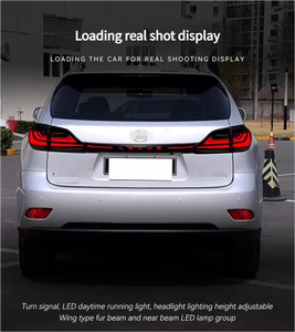 ไฟท้าย Lexus RX ปี 09-15 แบบเลนส์ใส Full LED พร้อมไฟวิ่งแบบ Stream Running Light และไฟเลี้ยวแบบไดนามิกสีแดง ชุดไฟท้าย - Product Image 5