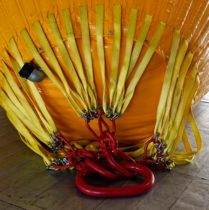 Sac de levage à air 2T Équipement professionnel de récupération marine en tissu enduit de PVC Type parachute - Product Image 3