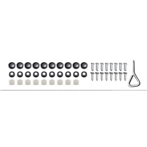 License Plate Frame Accessories 175 Mm Screw <b>Clips</b> <b>Hook</b> For Us Standard General Use Plastic Material - Product Image 1