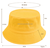 Chapeau Bob Personnalisé OEM 2025 – Meilleures Ventes – Chapeau de Pêcheur Réversible avec Logo Brodé