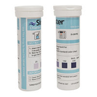 SN-1019 OEM disponible meilleur indicateur de qualité papier de test pour l'eau potable en gros dioxyde de chlore bandelettes de papier de test