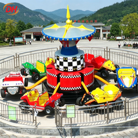 Manège pour enfants, mini-attractions familiales, voitures sauteuses, manège dansant, 12 places