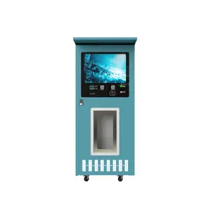 A Reverse Osmosis Outdoor Coin Operated Fully Automatic Pure Can Be Directly Consumed Water Vending Machine