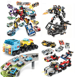 Jouets de construction EPT Street View Houses Blocks, jouet éducatif de construction DIY STEM - Product Image 2