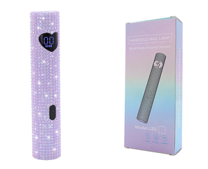Mini lámpara <span class=keywords><strong>de</strong></span> uñas LED UV <span class=keywords><strong>de</strong></span> alta potencia profesional, secador inalámbrico recargable con diamante para esmalte <span class=keywords><strong>de</strong></span> uñas <span class=keywords><strong>de</strong></span> Gel <span class=keywords><strong>de</strong></span> alta calidad - Product Image 5