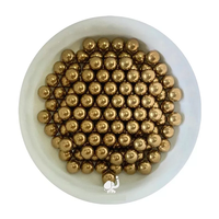 1.8mm H62/65 katı pirinç topu bakır rulman topları