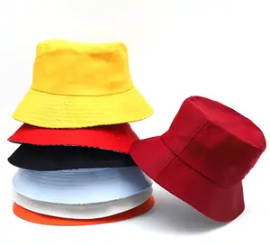 Шляпа рыбака Двусторонняя круглая с вышитым логотипом