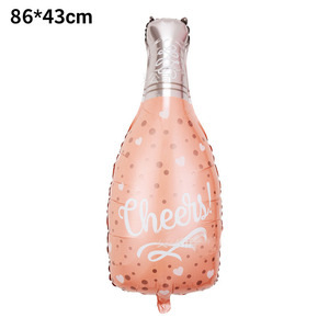 Elio personalizzato all'ingrosso per bottiglia di Champagne palloncino di Whisky palloncini di alluminio per natale festa del ringraziamento di natale natale - Product Image 2
